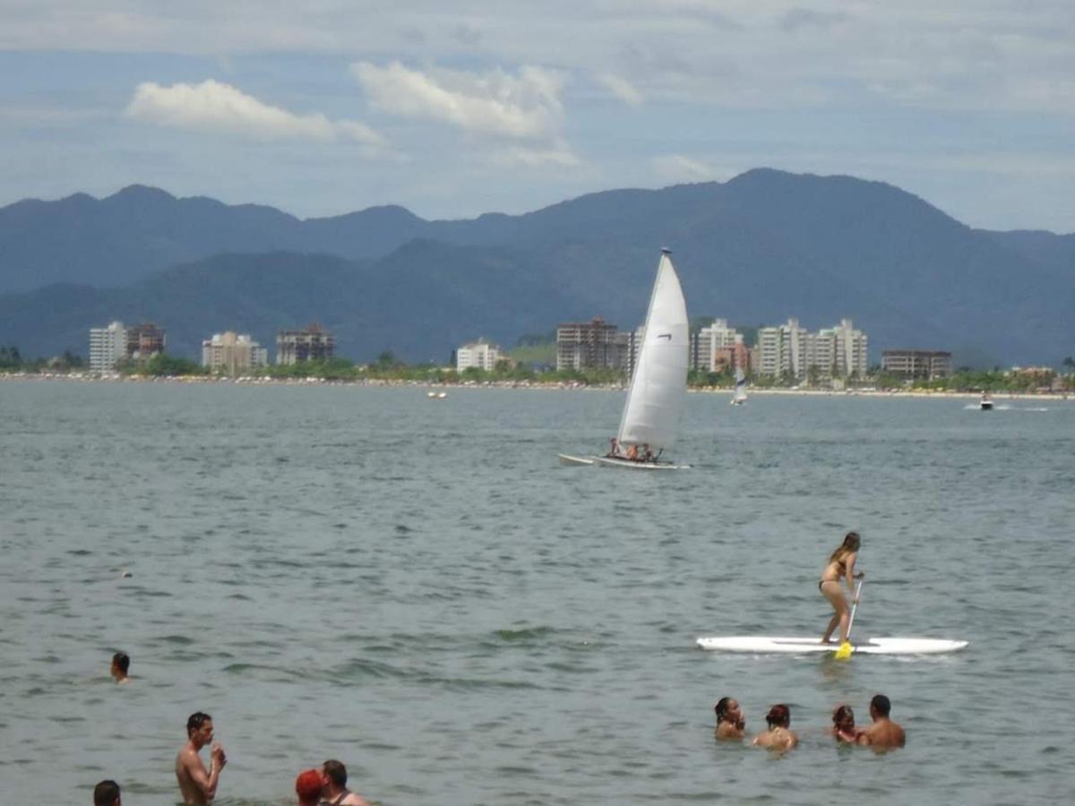 500M Da Praia, Predio Cm Piscina, 1Garagem, Wi-Fi 300 Mbps, Centro De Guaruja, Proximo A Praia E Comercio, Horarios Check-In E Check-Out Flexiveis, Churrasqueira, Apartment Exterior photo